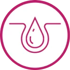 An icon of a water droplet symbolizing preparation.