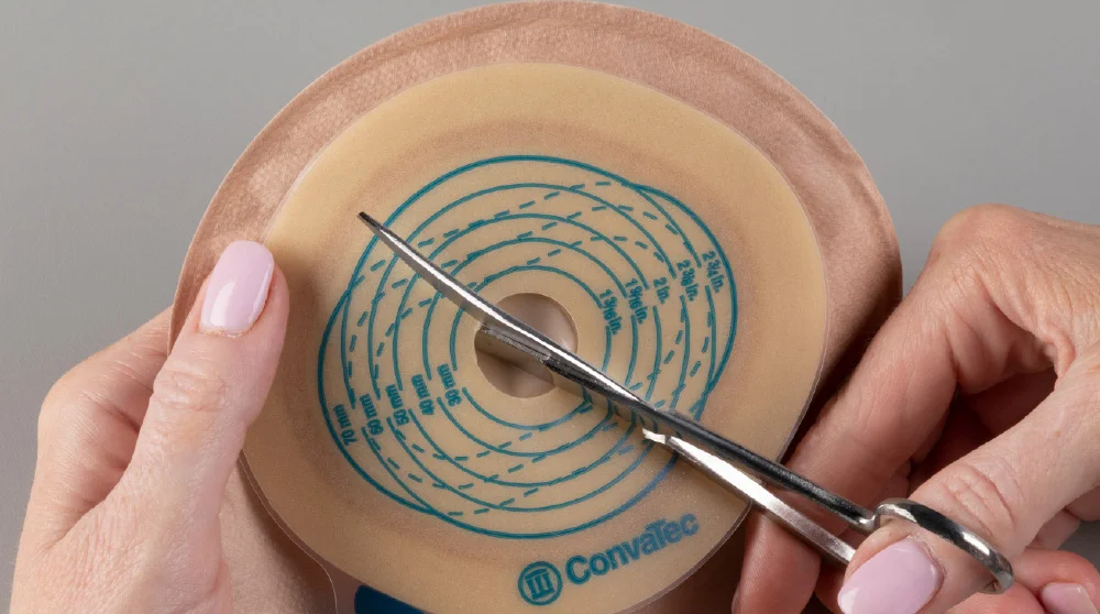 a person holding a fan