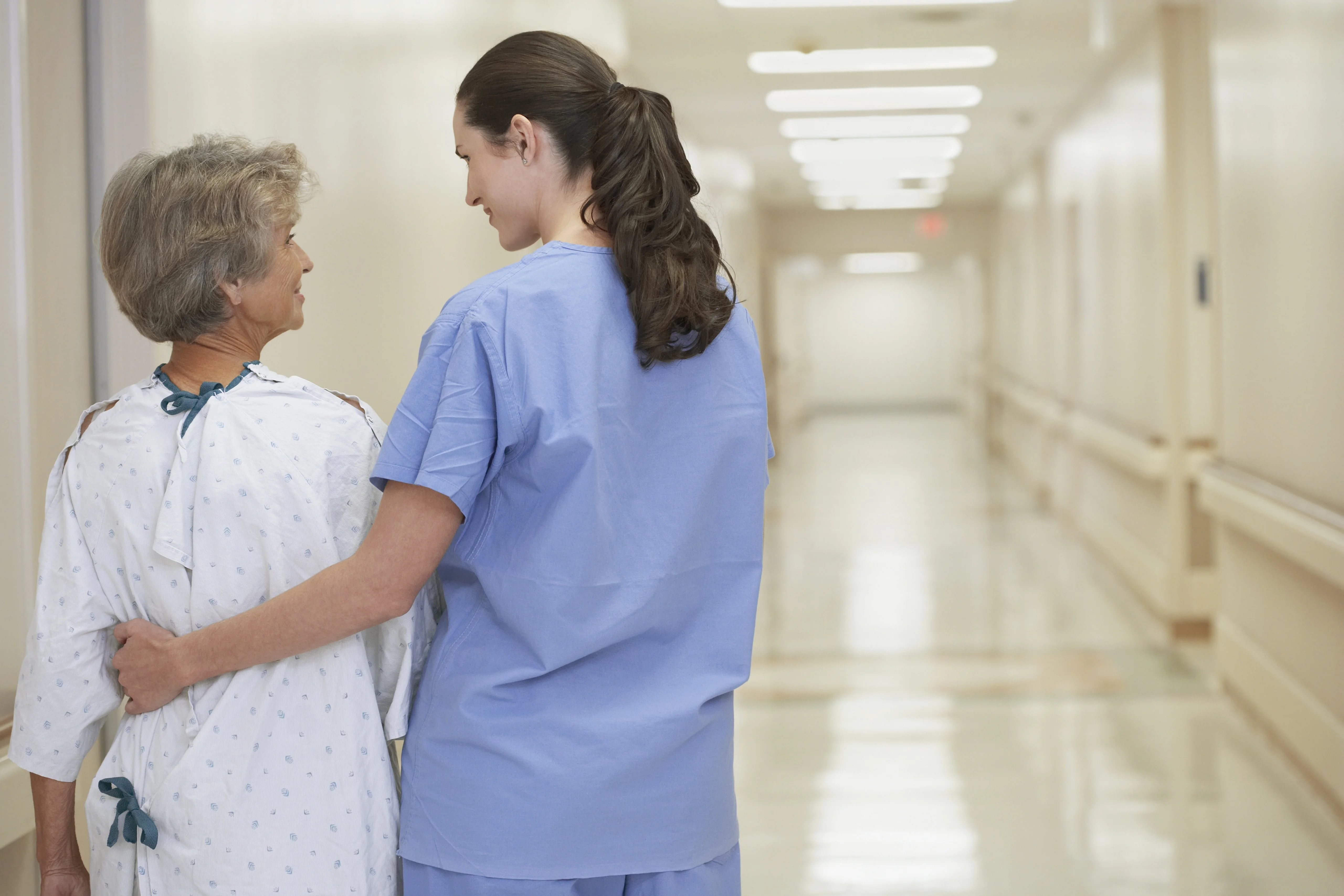 ένας γιατρός και ένας ασθενής