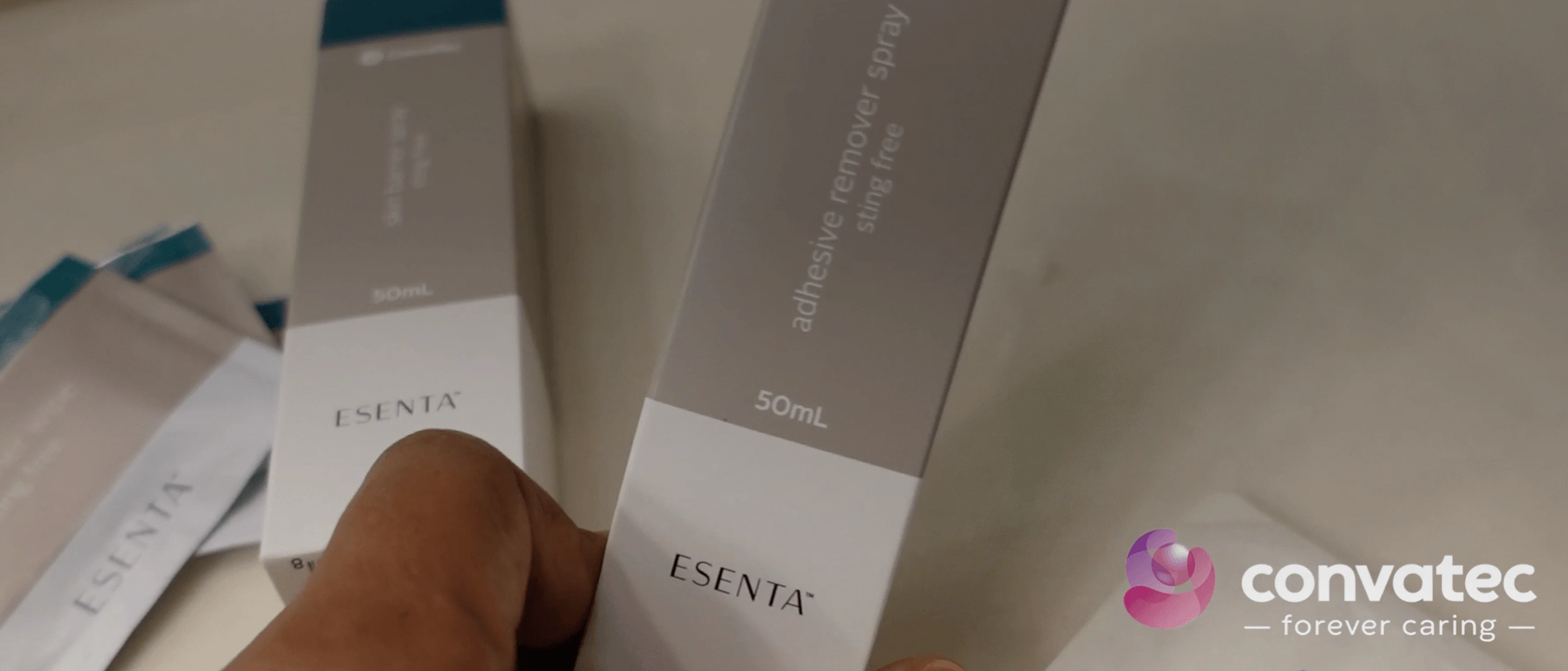 Esenta product packaging